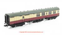 376-276B Graham Farish LNER Thompson Brake Third Corridor Coach number E1931E in BR Crimson & Cream livery